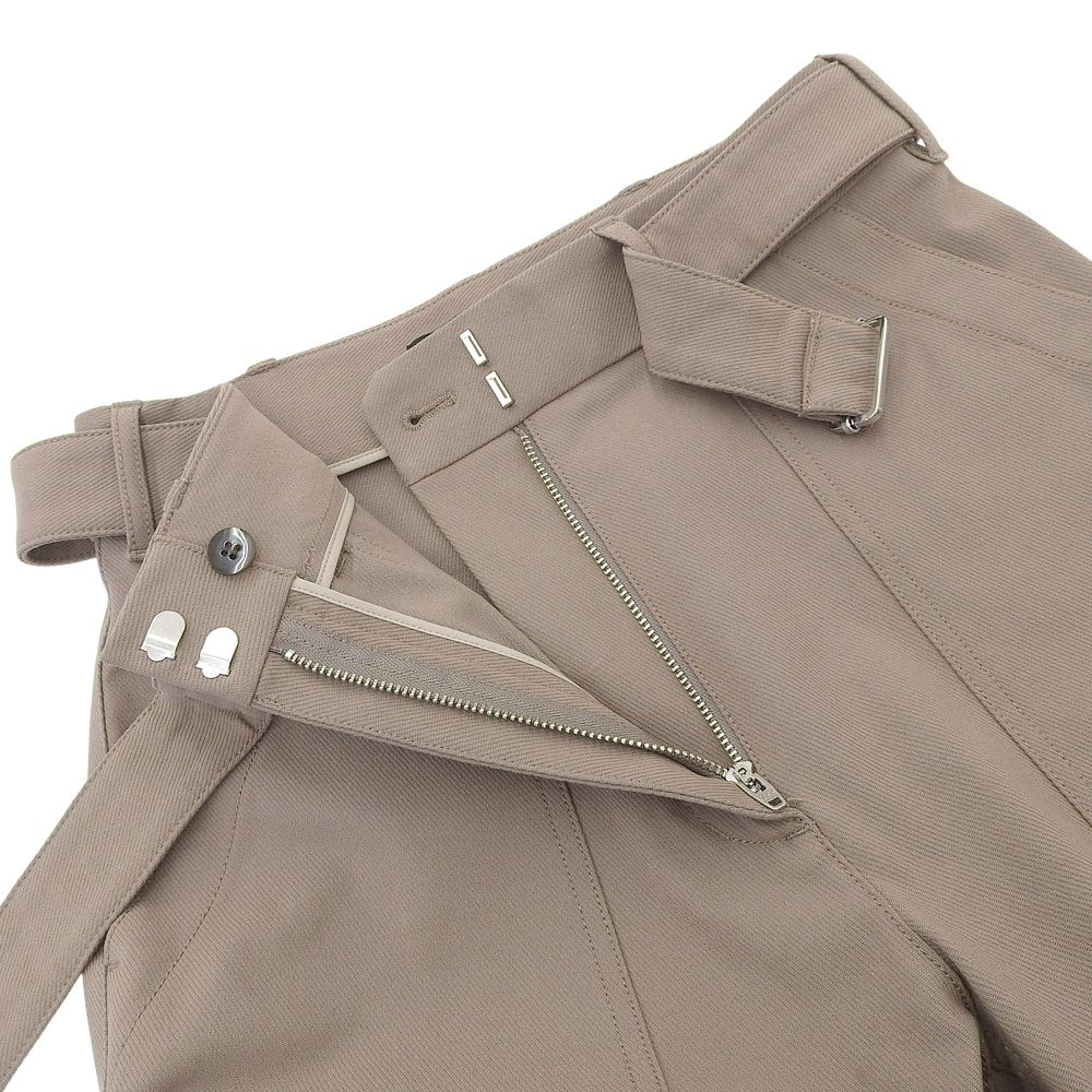 セオリー ベルテッドツイルワイドストレッチパンツ