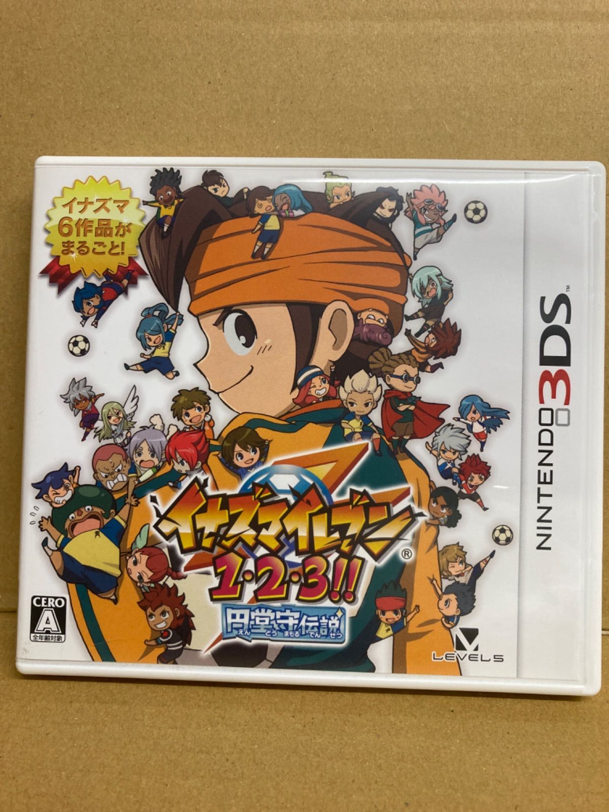 049 Nintendo 3DS イナズマイレブン 1・2・3！！ 円堂守伝説 - メルカリ