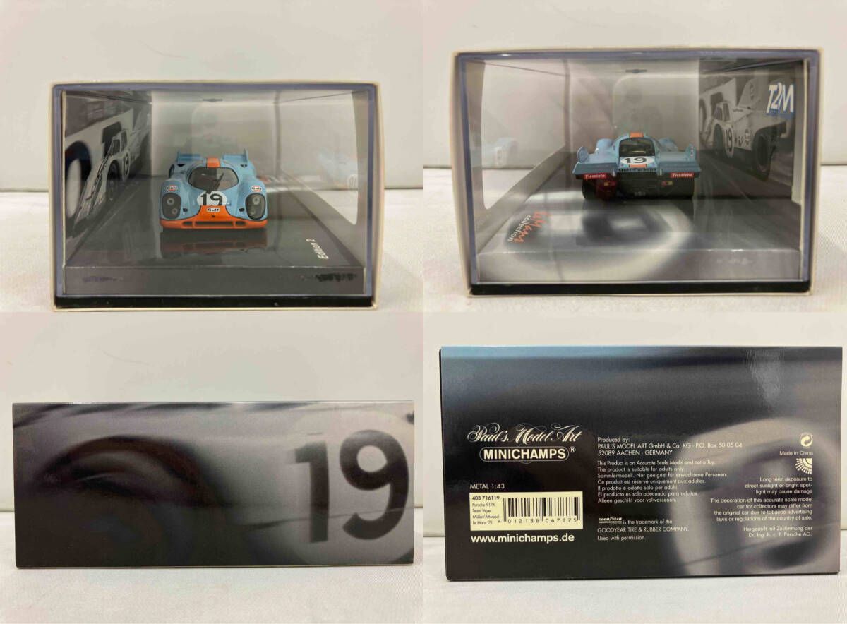 ミニチャンプス Team Wyer PORSCHE 917K No.19 Mueller/Attwood 1/43