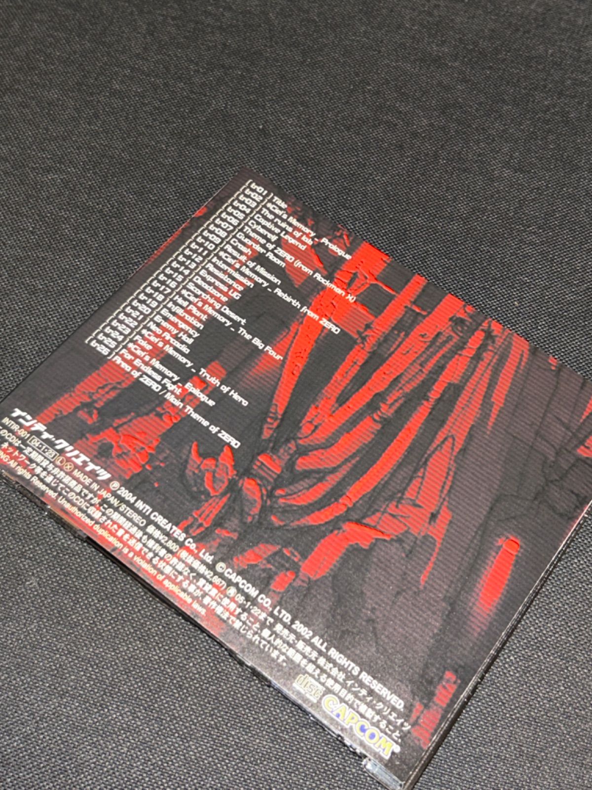 S5264) 直筆サイン入り REMASTERED TRACK ROCKMAN ZERO Soundtrack