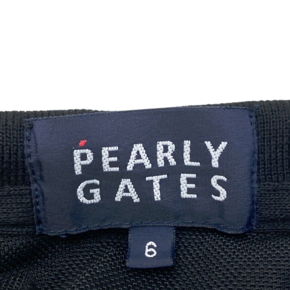 サイズ：6 PEARLY GATES パーリーゲイツ 053-7260753 半袖ポロシャツ ニコちゃん ワッペンカモフラ柄 ネイビー系 [240101484650] ゴルフウェア メンズ ストスト サイズ：6 PEARLY GATES パーリーゲイツ 053-7260753 半袖