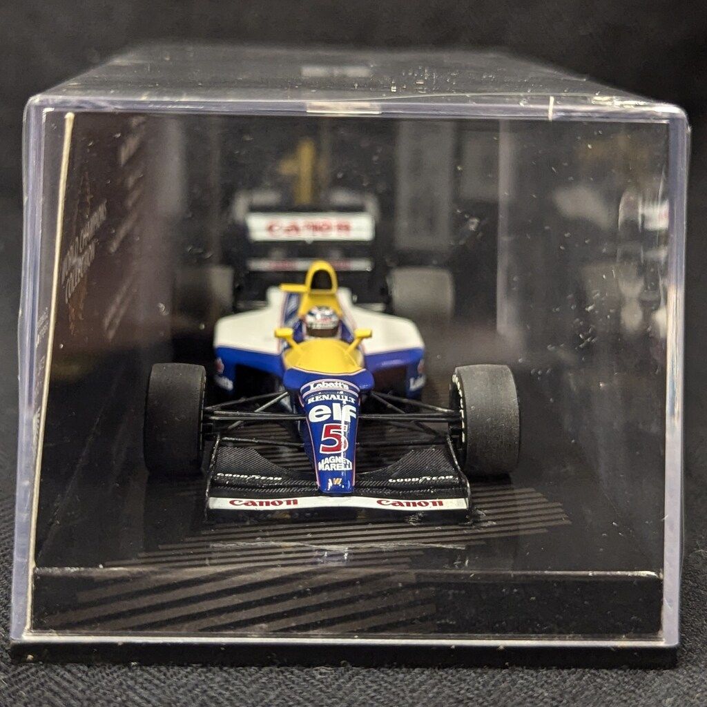 ミニチャンプス 1/43 ナイジェルマンセル ワールドチャンピオン