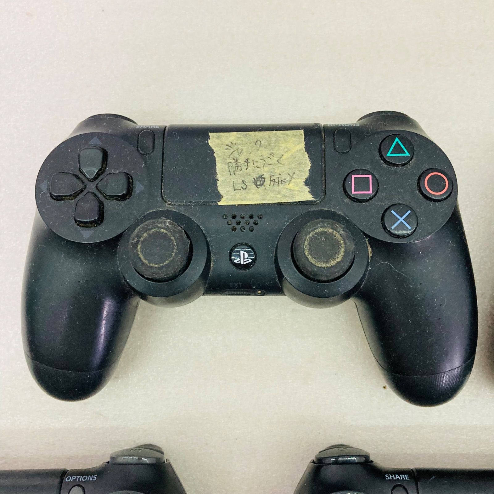 ジャンクまとめ PS4 コントローラ DUALSHOCK4 ブラック ホワイト レッド 10個 Playstation4 プレイステーション4 プレステ4 デュアルショック4 AD1