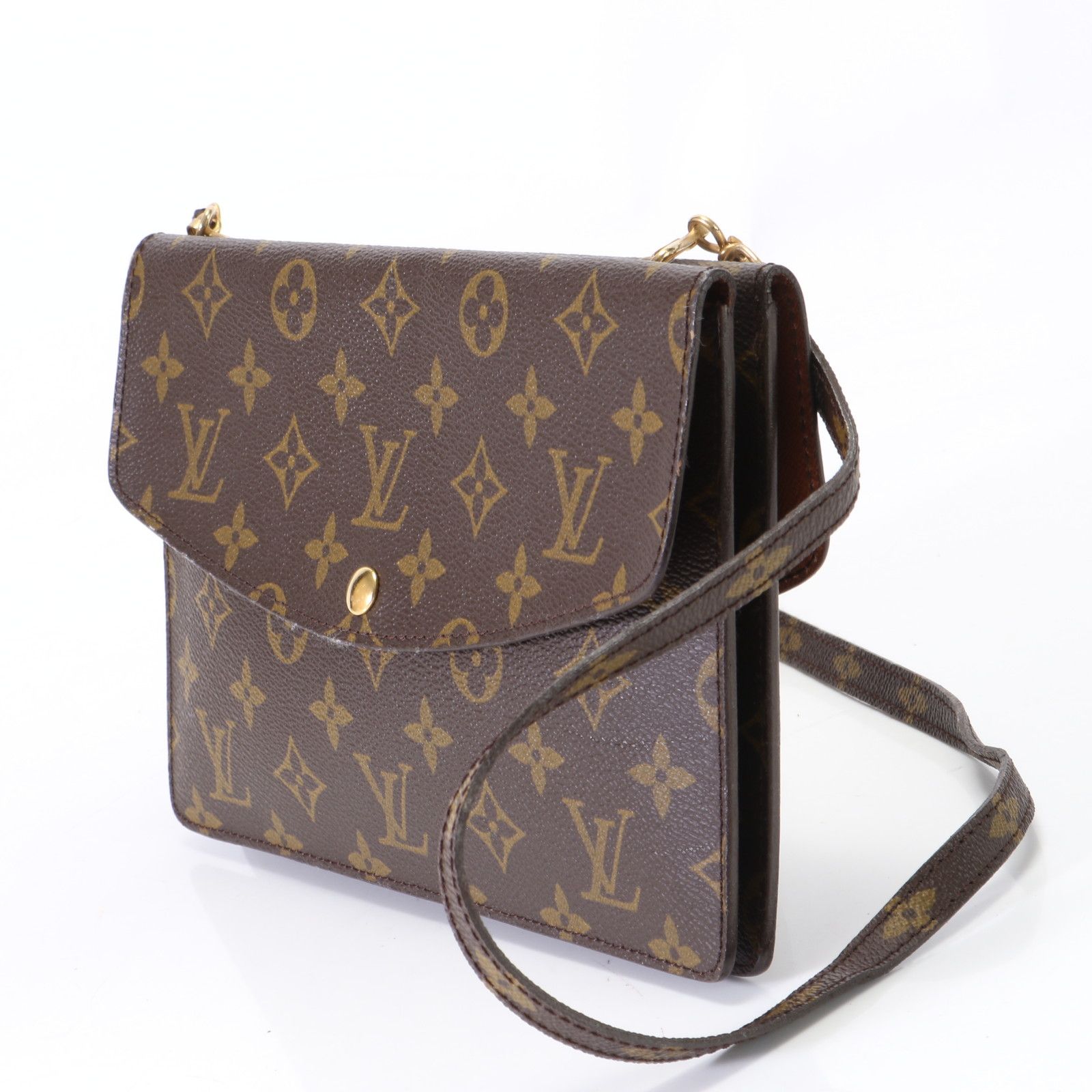 人気】ルイヴィトンモノグラムドゥーブルラバショルダーバッグM51815