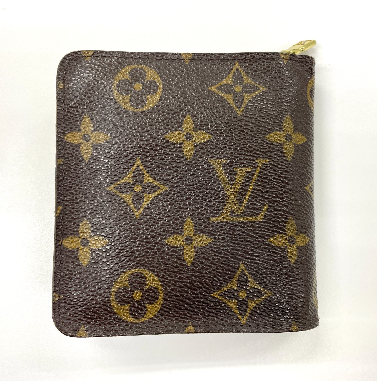 LOUIS VUITTON ルイ・ヴィトン モノグラム コンパクト・ジップ 二 