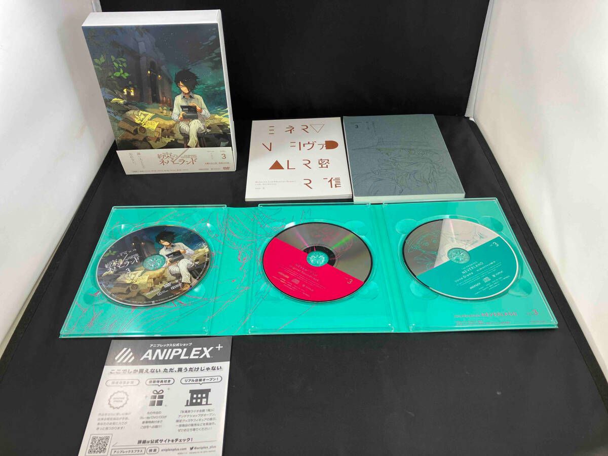 DVD 全3巻セット 約束のネバーランド 1~3(完全生産限定版) BOX ANIPLEX