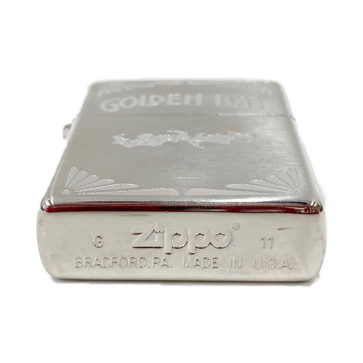 〇〇ZIPPO ジッポ Golden Bat ゴールデンバット 木箱付 ライター 未 