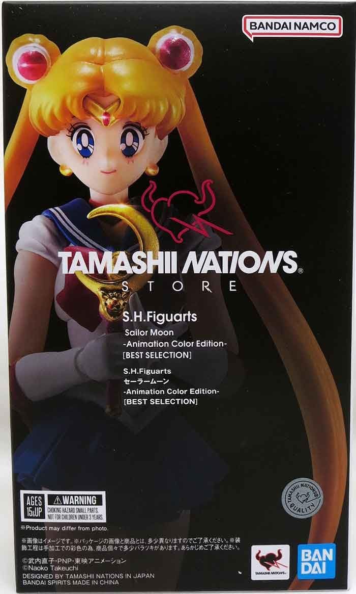 S.H.Figuarts セーラームーン -Animation Color Edition- BEST SELECTION TAMASHII NATIONS TOKYO 商品