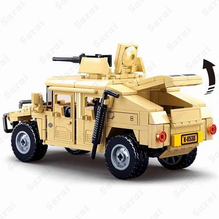 LEGO レゴ 互換 ブロック 模型 プラモデル ハンヴィー軍用車輛