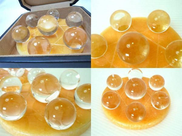 RAJAS ラジャス 剣＆水晶 大理石 専用ケース セット 新リンパ療法