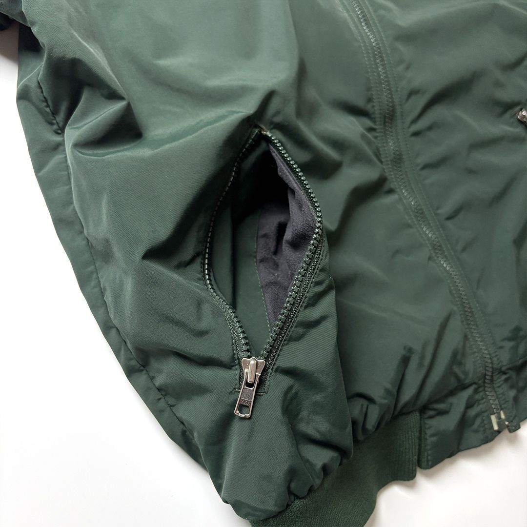 L.L.Bean エルエルビーン ウォームアップジャケット M 深緑 ダーク