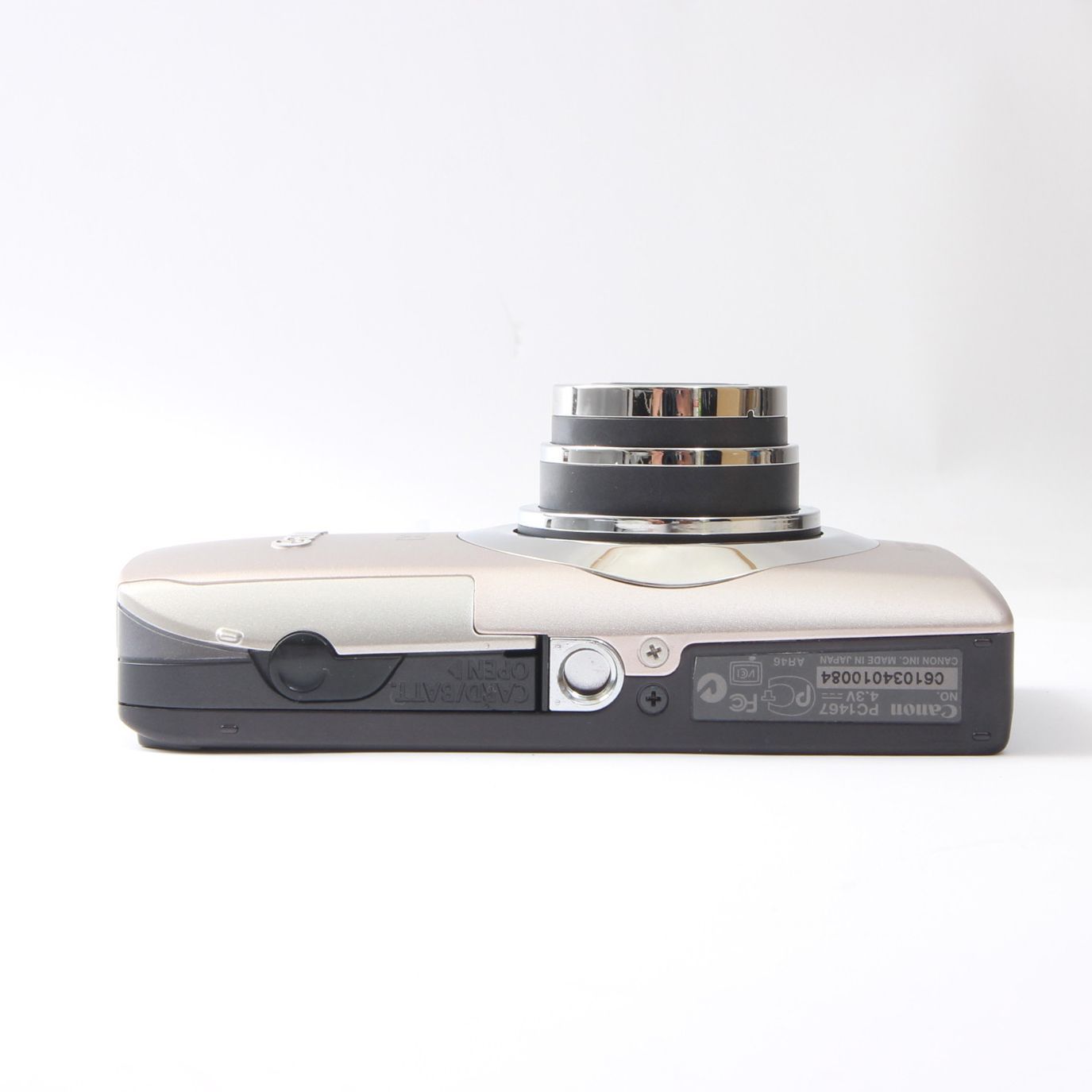Canon IXY10S シルバー PC1467 デジカメ