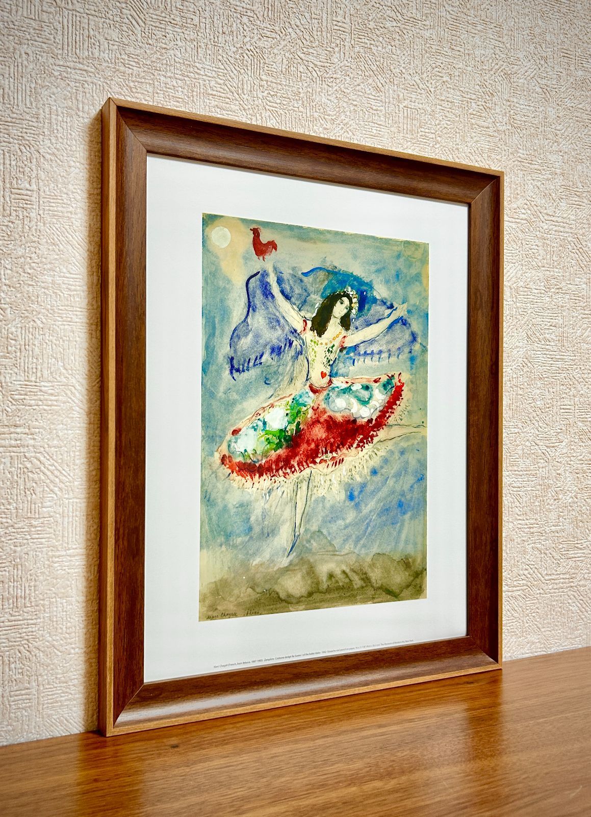 新品☆額縁付アートポスター☆マルク・シャガール☆Marc Chagall