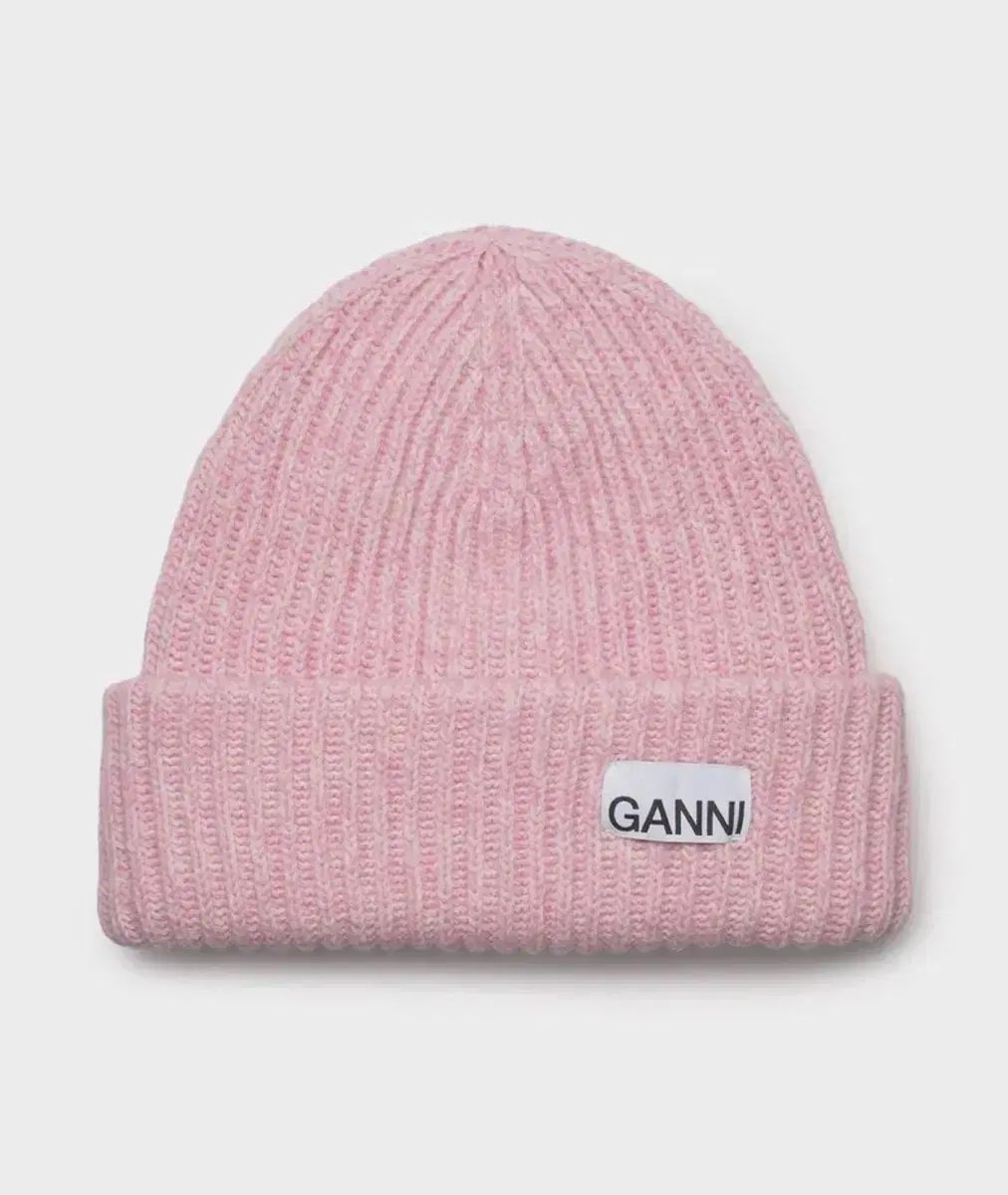 GANNI ガニー ウール ビーニー ライラック サシェ ピンク
