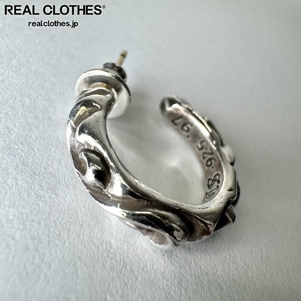 CHROME HEARTS|クロムハーツ SCROLL HOOP SML|スクロール フープ スモールピアス