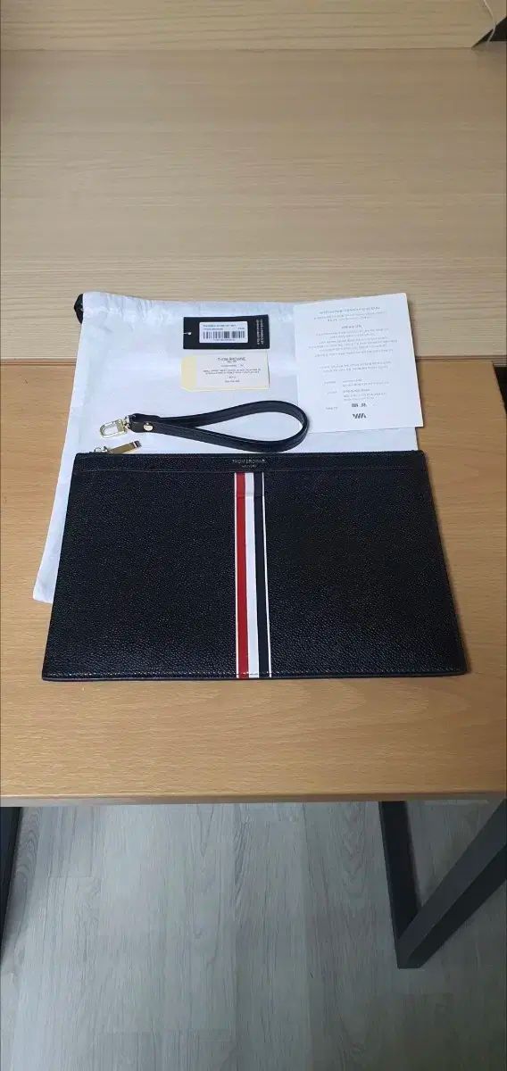 Thom Browne トム ブラウン クラッチ|クラッチバッグ スモール S レベル 保証 O