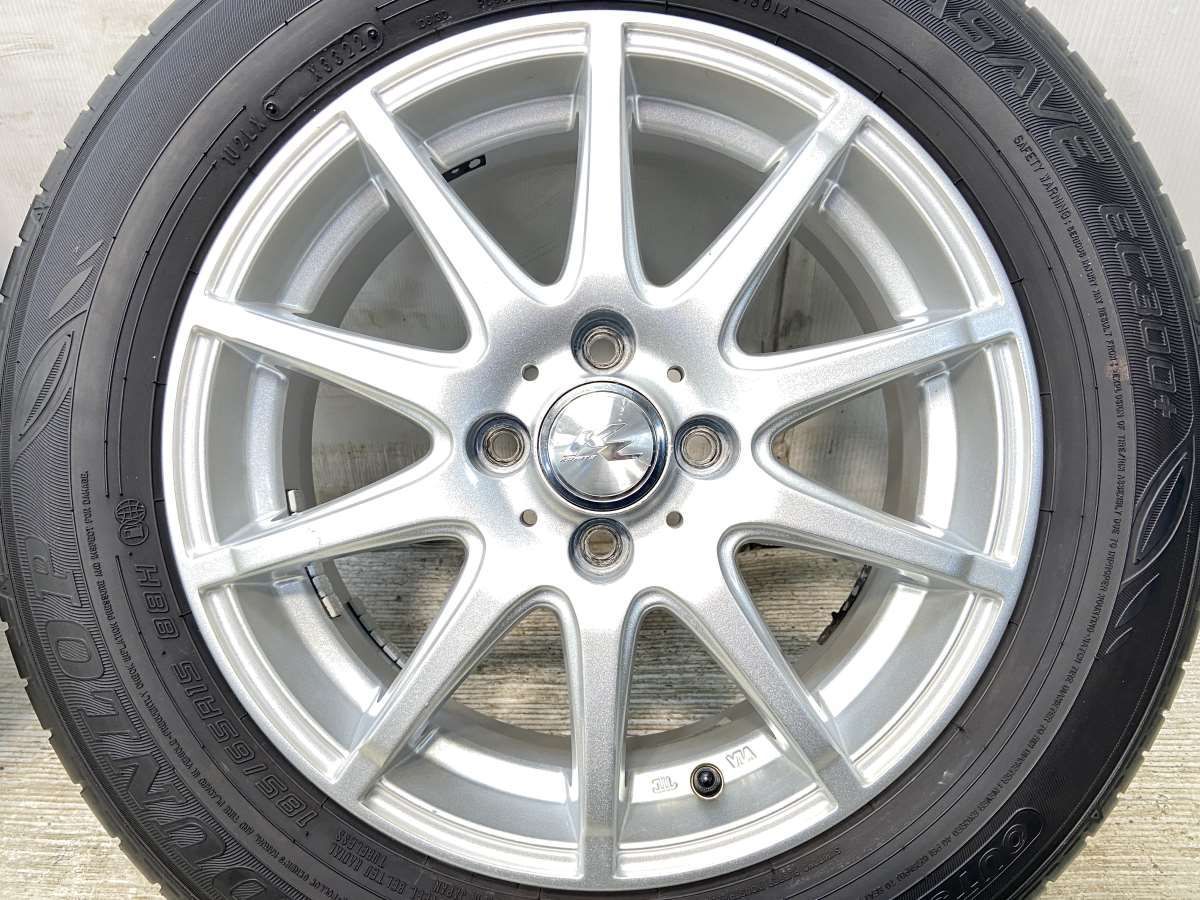 185/65R15 nダンロップ エナセーブ EC300+ n KRAITC n15x5.5 42 100-4 