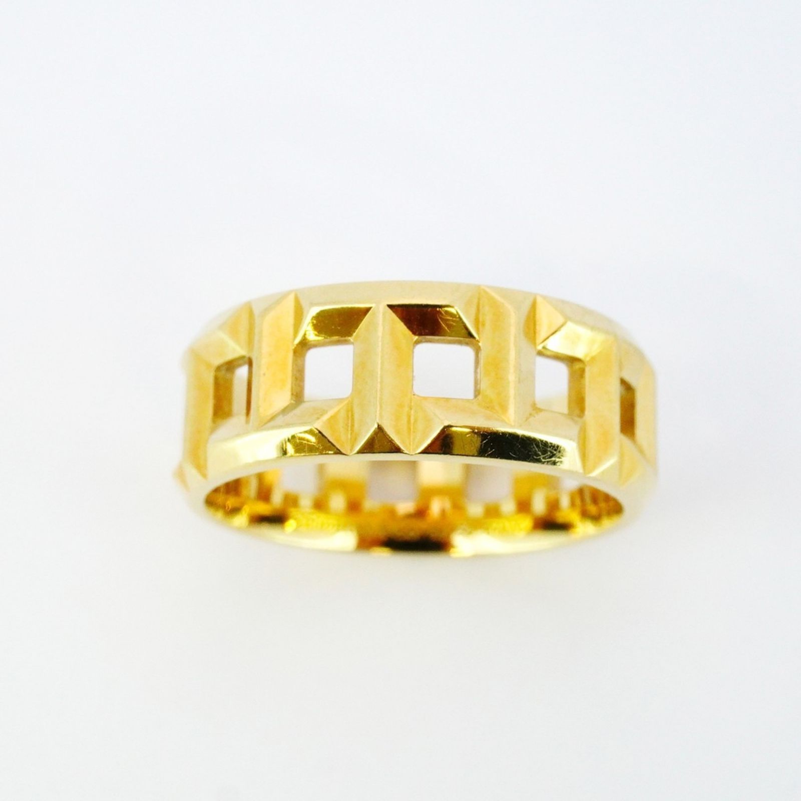 ティファニー(Tiffany) ティファニー リング Tトゥルー ワイド 18KYG