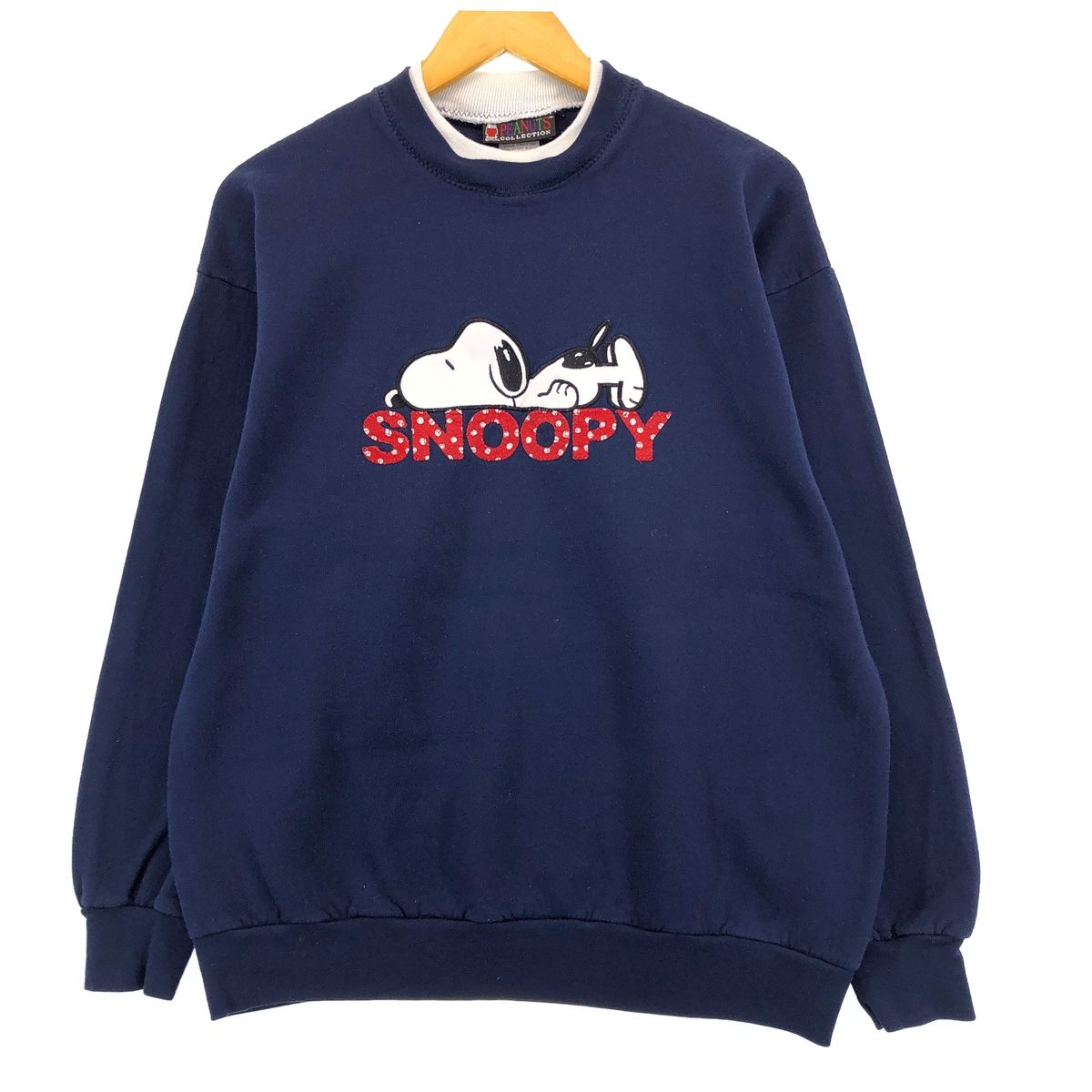 古着 スヌーピー SNOOPY キャラクタースウェットシャツ トレーナー メンズL ヴィンテージ /eaa389635 【中古】/eaa389635