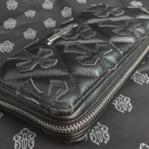 Chrome Hearts クロムハーツ メンズ 小銭入れ 革 財布 シープスキン