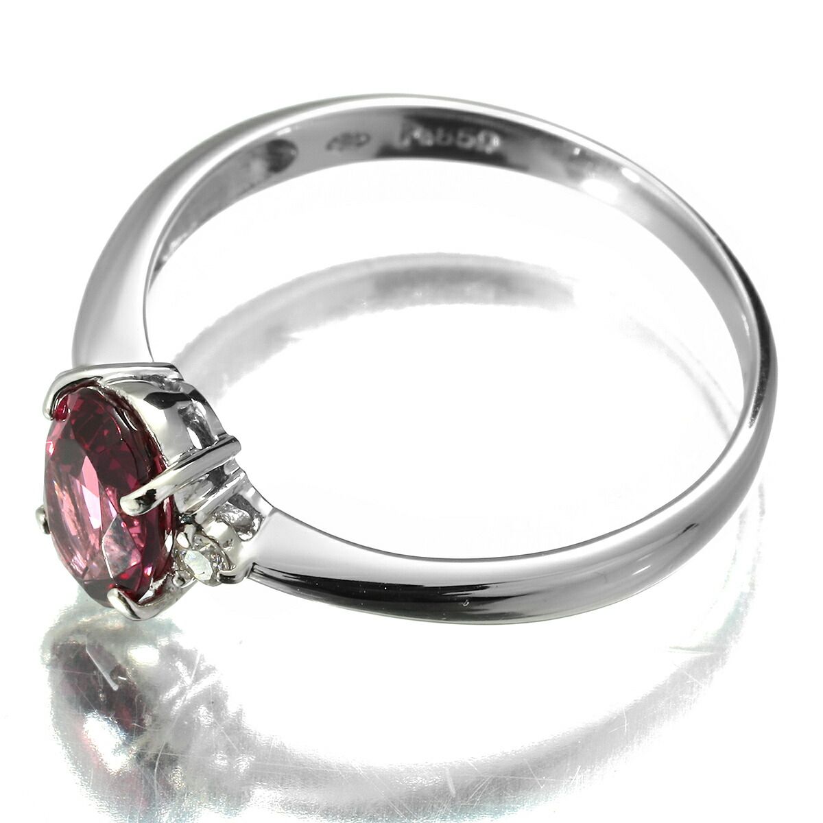 ジュエリーマキ デザインリング 指輪 ロードライトガーネット 1.02ct 
