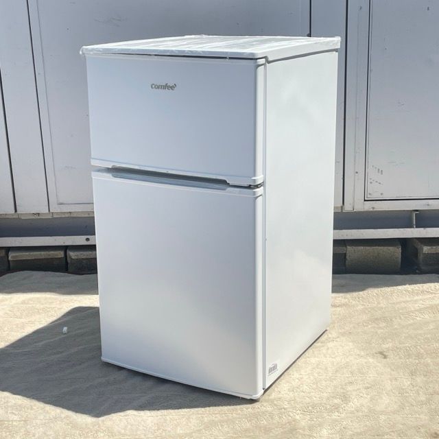 コンフィー 2ドア 冷凍冷蔵庫 90L 右開き ホワイト RCT90WH/E 2ドア