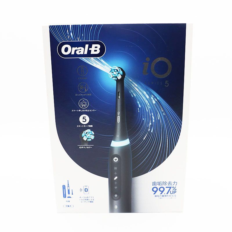 新古品 BRAUN ブラウン オーラルB io5 マットブラック IOG5.2J6.2K BK
