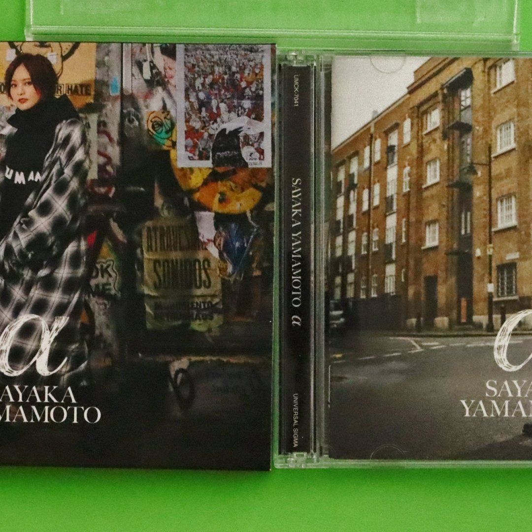 国内盤CD☆山本彩/Sayaka Yamamoto□ α(初回限定盤)(DVD付
