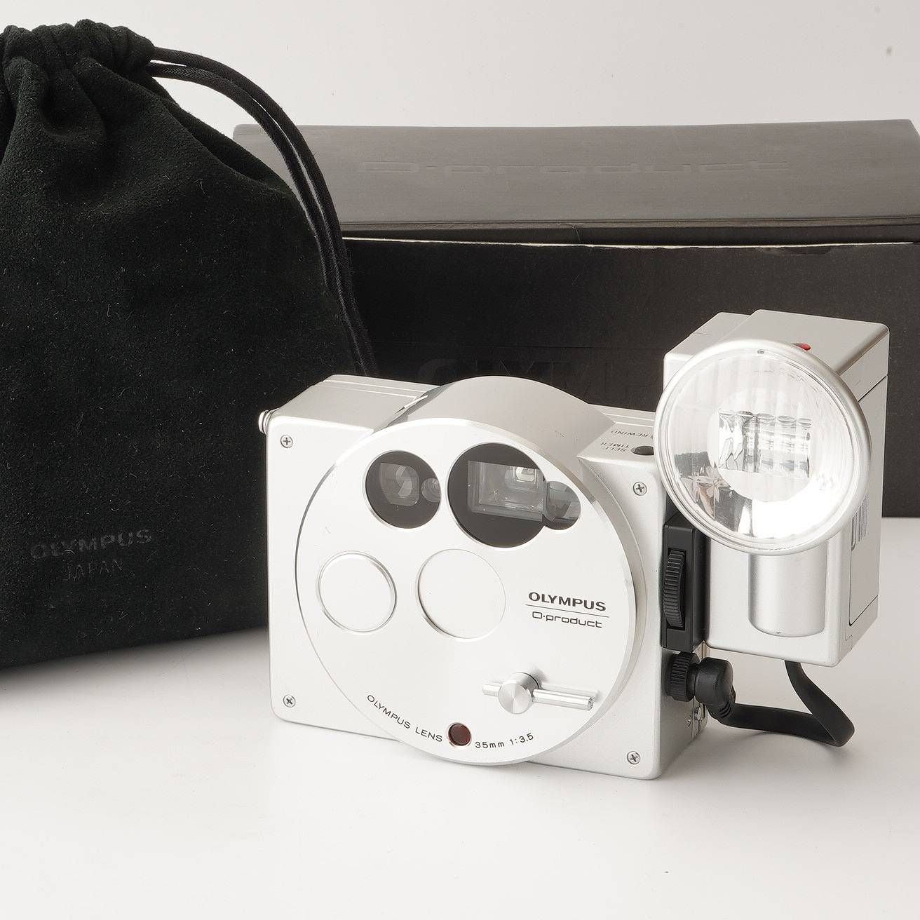 オリンパス Olympus O-product 35mm F3.5 ストロボ付き