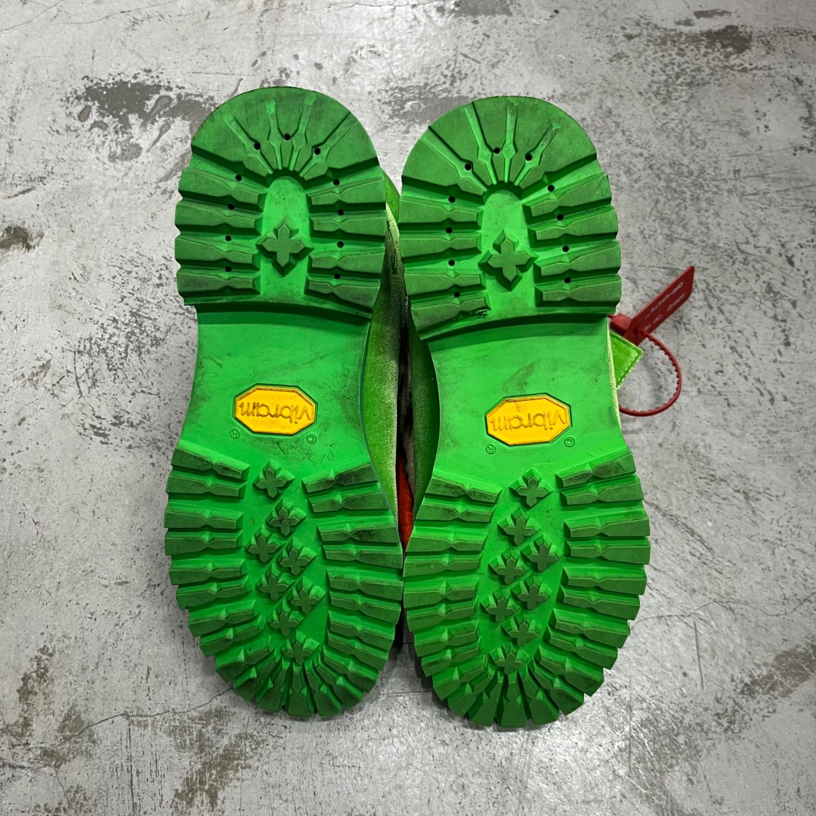 Timberland × Off-White 6-Inch boots 6インチブーツ ベロア