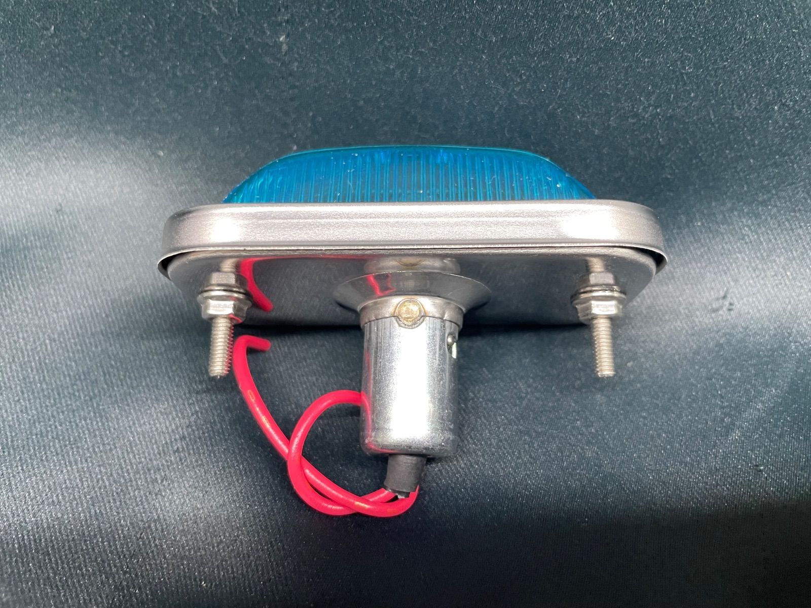 S-80DXデベソランプ 14個 スカイブルー 水色 でべそ角マーカー 板橋用品製作所 電球式 24V12W 樹脂 前開き レトロ デコトラ かまぼこ FFCRYSTALESIA_COM