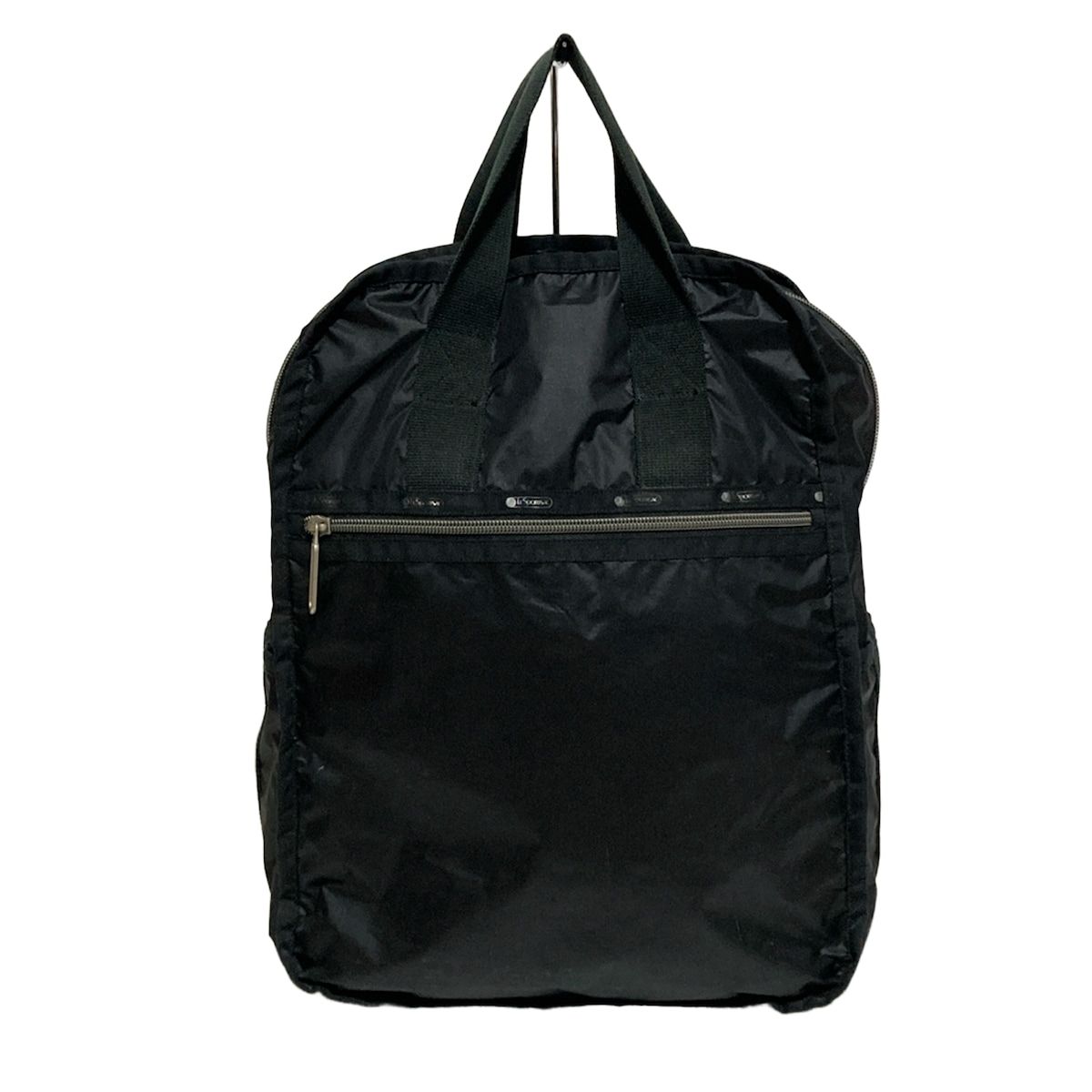 LESPORTSAC(レスポートサック) リュックサック - 黒 2way - メルカリ