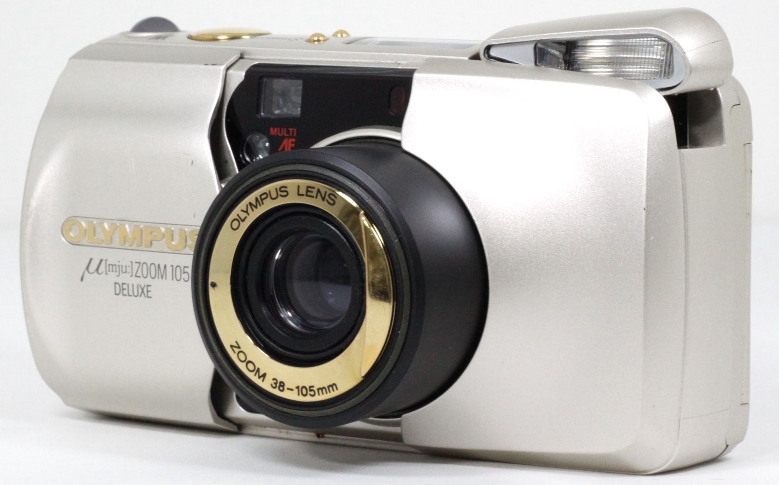 完動美品】μ zoom 105 DX ミューズーム 105 デラックスフィルムカメラ