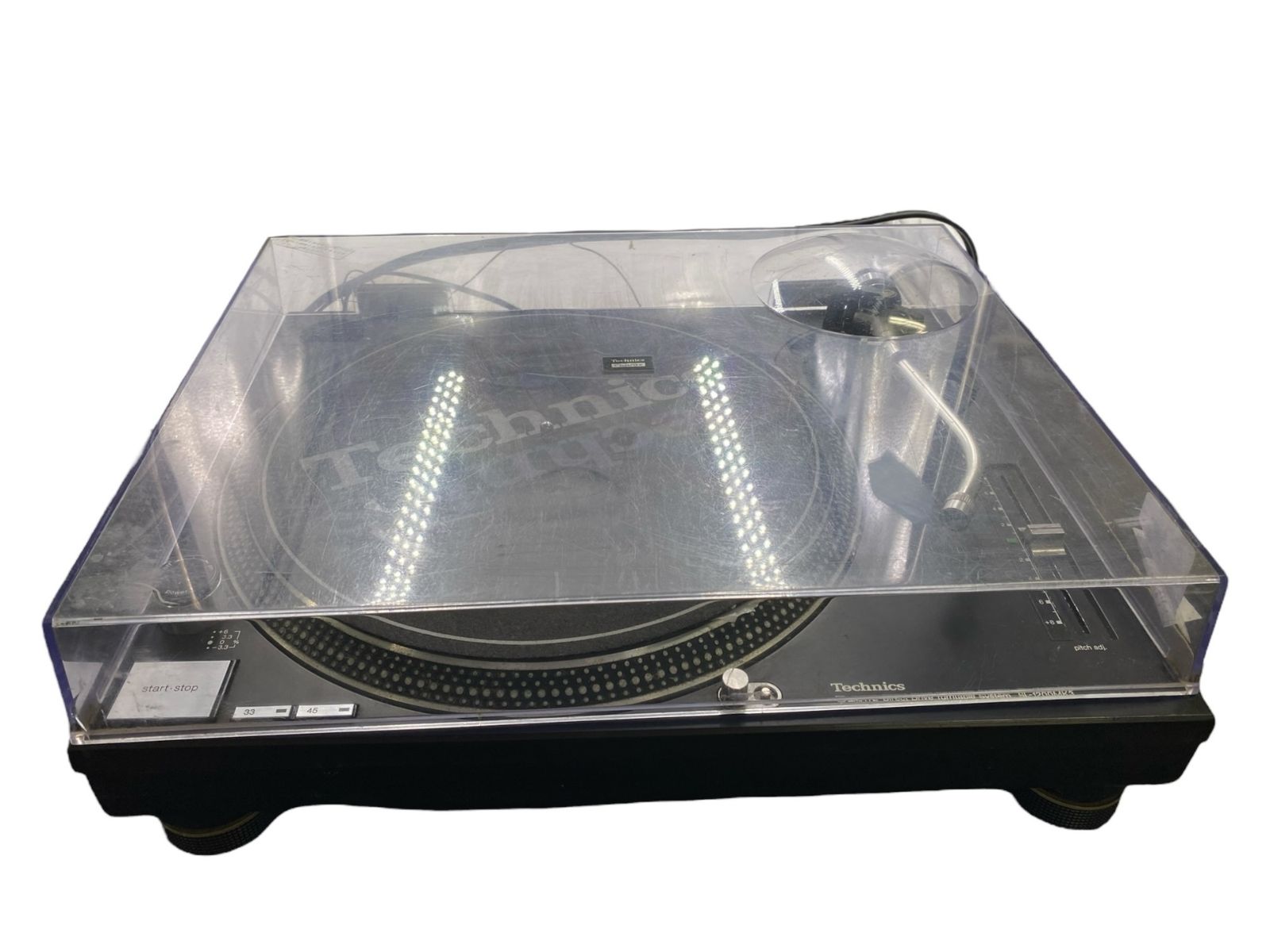 Technics テクニクス ターンテーブル SL-1200MK3 レコード プレーヤー 黒 SL-1200MK3 本体 音楽器材 音響機材