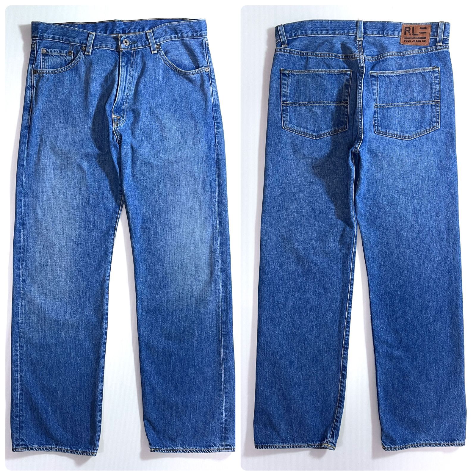 00s POLO JEANS CO. ポロジーンズ W32L30 実寸W35L30 リラックス 