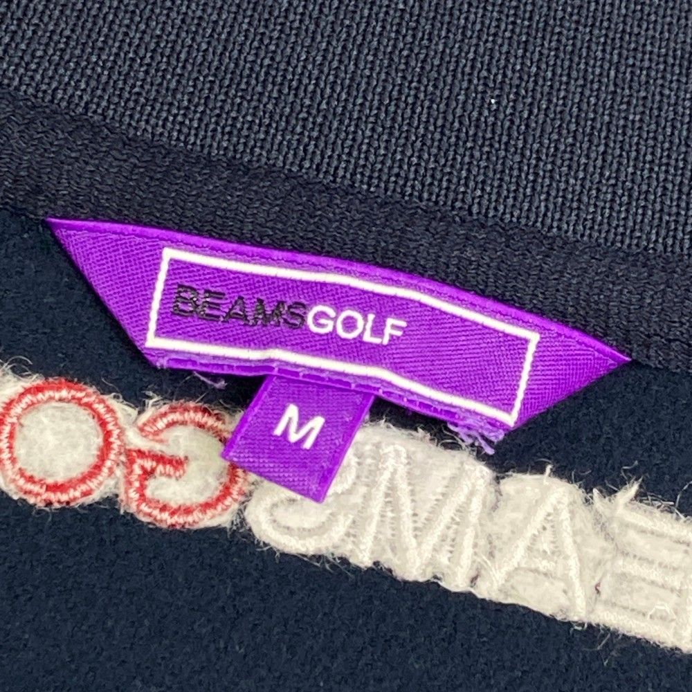 お歳暮 人気 オシャレ サイズ：M BEAMS GOLF ビームスゴルフ トラック ジップ ジャンパー、ジャケット
