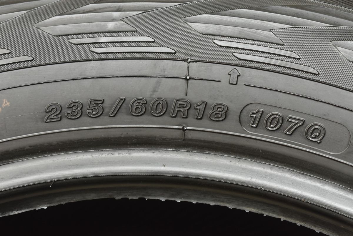 バリ溝 スタッドレス】ヨコハマ アイスガード G075 235/60R18 4