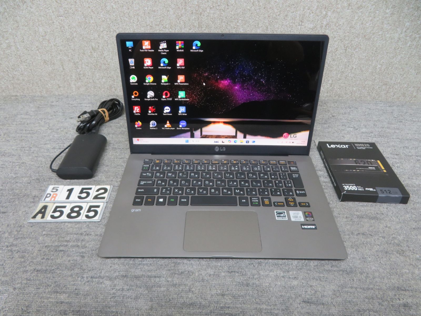 高速10世代CPU】◇ LG gram 14Z90N / 14型 / Core i5-1035G7 [高速  