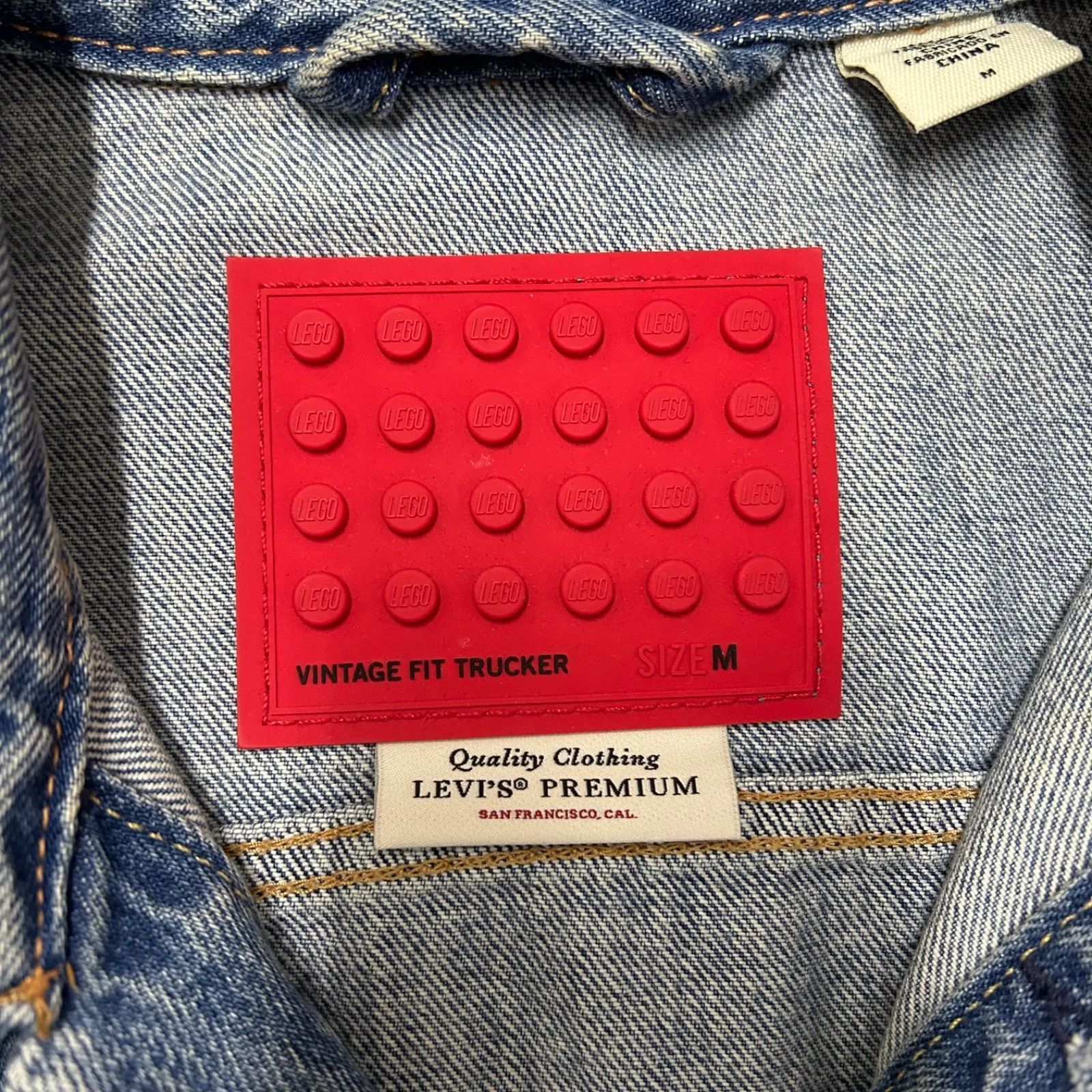 リーバイス レゴ Gジャン Mサイズ Levi's LEGO リーバイス レゴ コラボ デニムジャケット Gジャン
