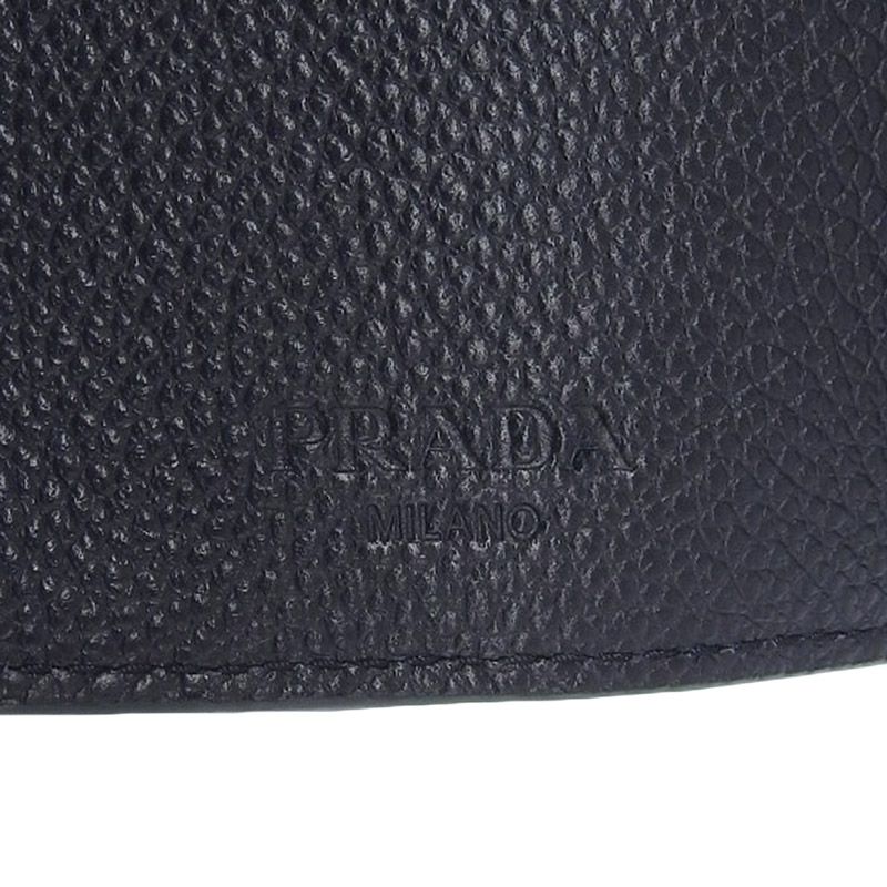 プラダ PRADA マネークリップ 二つ折り財布 カードケース ヴィッテロ