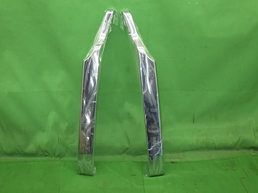 【未使用】純正メッキクオンバンパーエンドカバー 左右