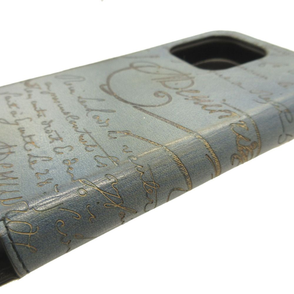BERLUTI　ベルルッティ　iPhoneケース　手帳　カリグラフィー BERLUTI ベルルッティ iPhoneケース 手帳 カリグラフィー 美品