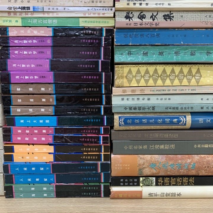 ■02)【同梱不可】中国古典文学・漢語・中国言語学の中文書 まとめ売り約70冊大量セット/唐詩/文芸/漢語/語法/辞典/小説/文法/方言/B □02)【同梱不可】中国古典文学・漢語・中国言語学の中文書