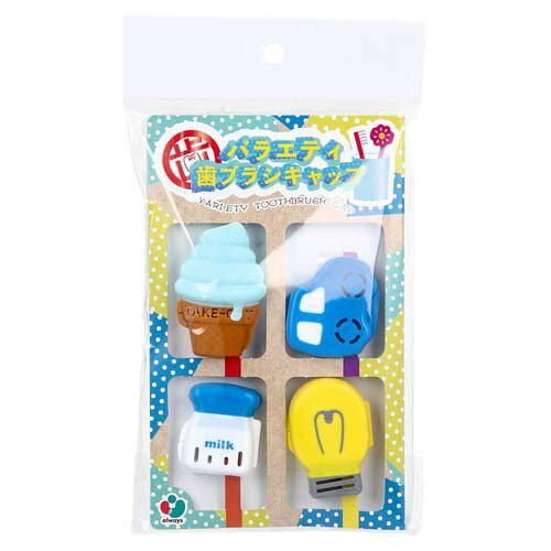 5営業日で発送 オールウェイズ バラエティ歯ブラシキャップ 4個入 Aセット TOOTHBRUSH CAP 4P Ver.A VCT-820567 入数 80