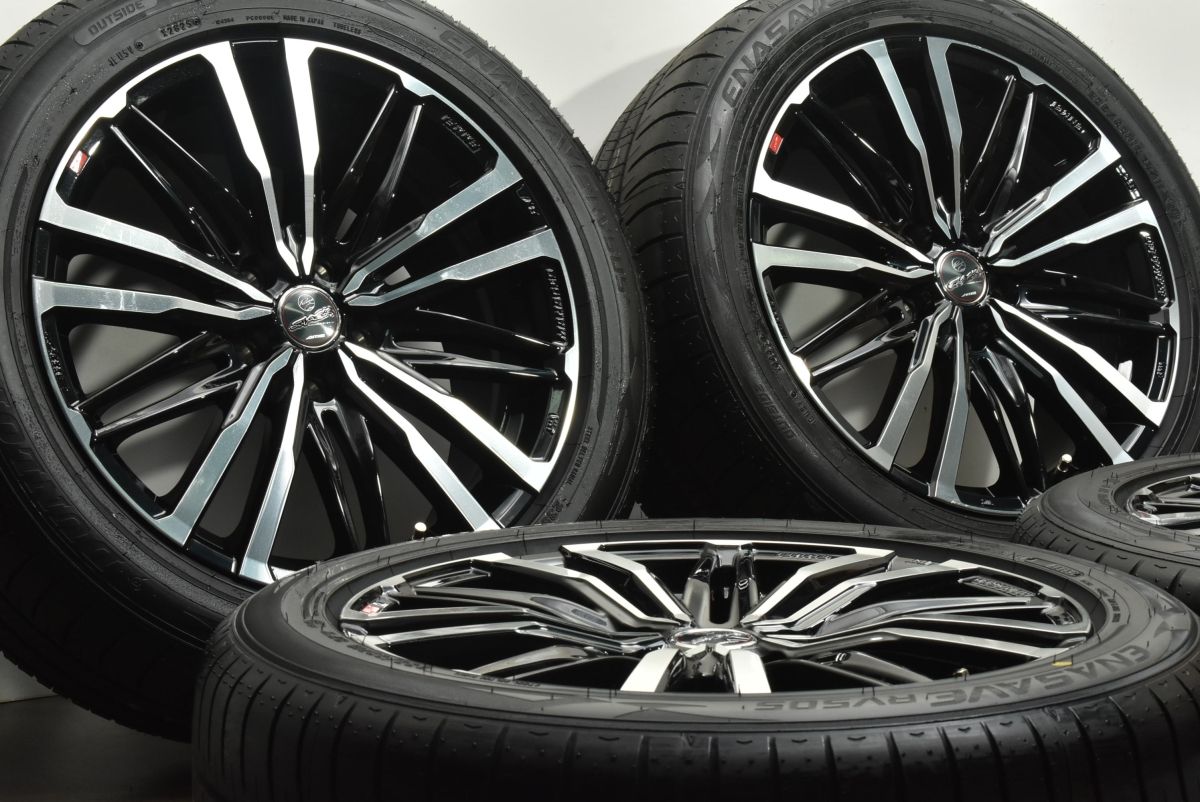 ♥品 製 スマック クレスト 18in 8J 45 PCD114.3 ダンロップ エナセーブRV505 235|50R18 アルファード ヴェルファイア