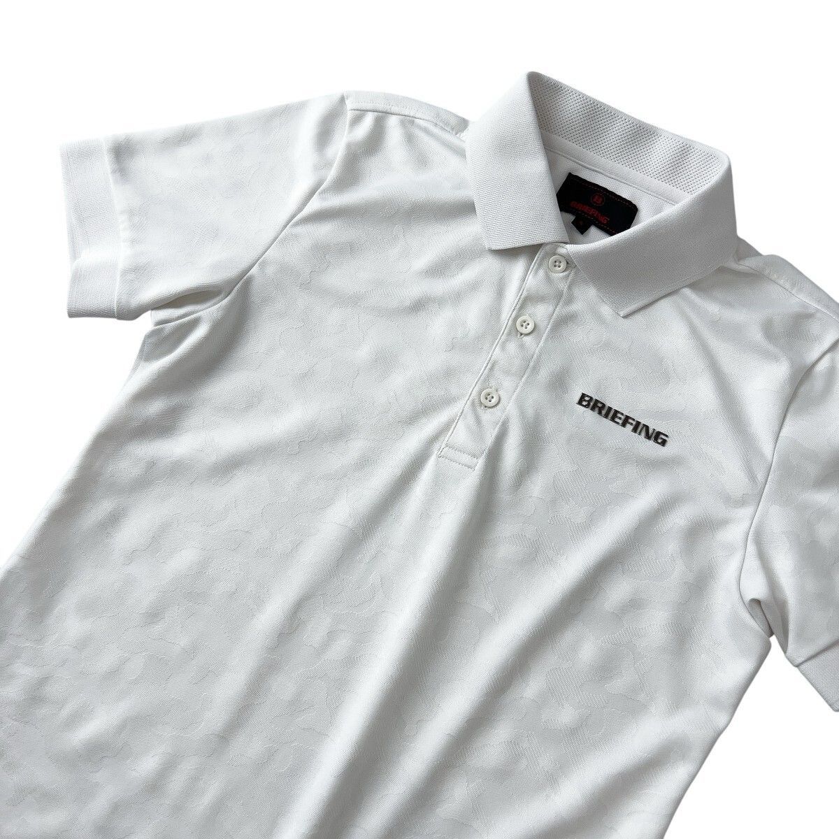 BRIEFING GOLF 吸水速乾 ストレッチ 半袖ポロシャツ Sサイズ BRIEFING GOLF ブリーフィング ゴルフ 吸水速乾 ストレッチ 半袖