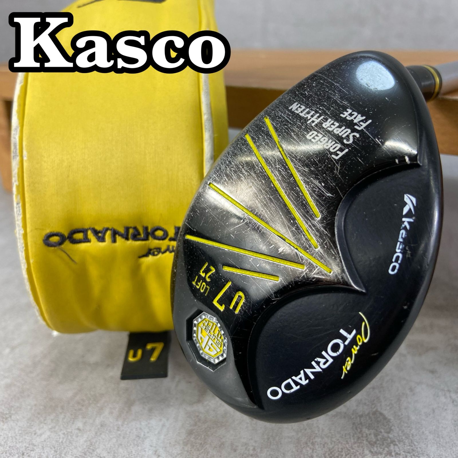 キャスコ パワートルネード 2015年 メンズゴルフ U7 R 右利き用 ユーティリティ Kasco POWER TORNADO