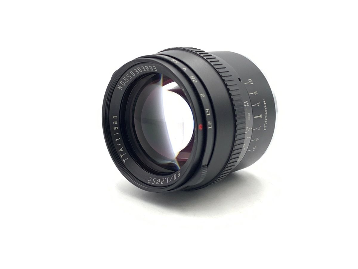 本物保証、全品送料0円! 銘匠光学 TTArtisan 50mm f 1.2 C ソニーE用 ブラック 毎日セール価格を実現！