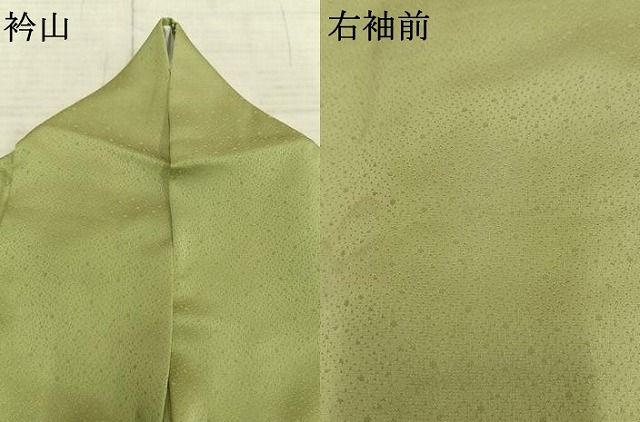 平和屋着物▽上質な紬 単衣 縞 正絹 逸品 AAAZ9502fy