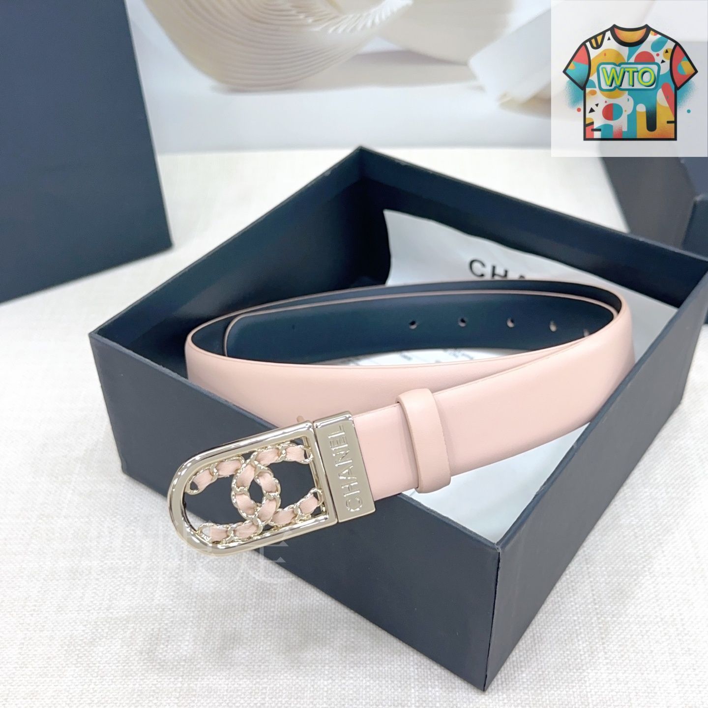 CHANEL☆新作 25SS ベルト レザーベルト 今日特価】Chanel ダブルフェイスレザーベルト-2 - メルカリ
